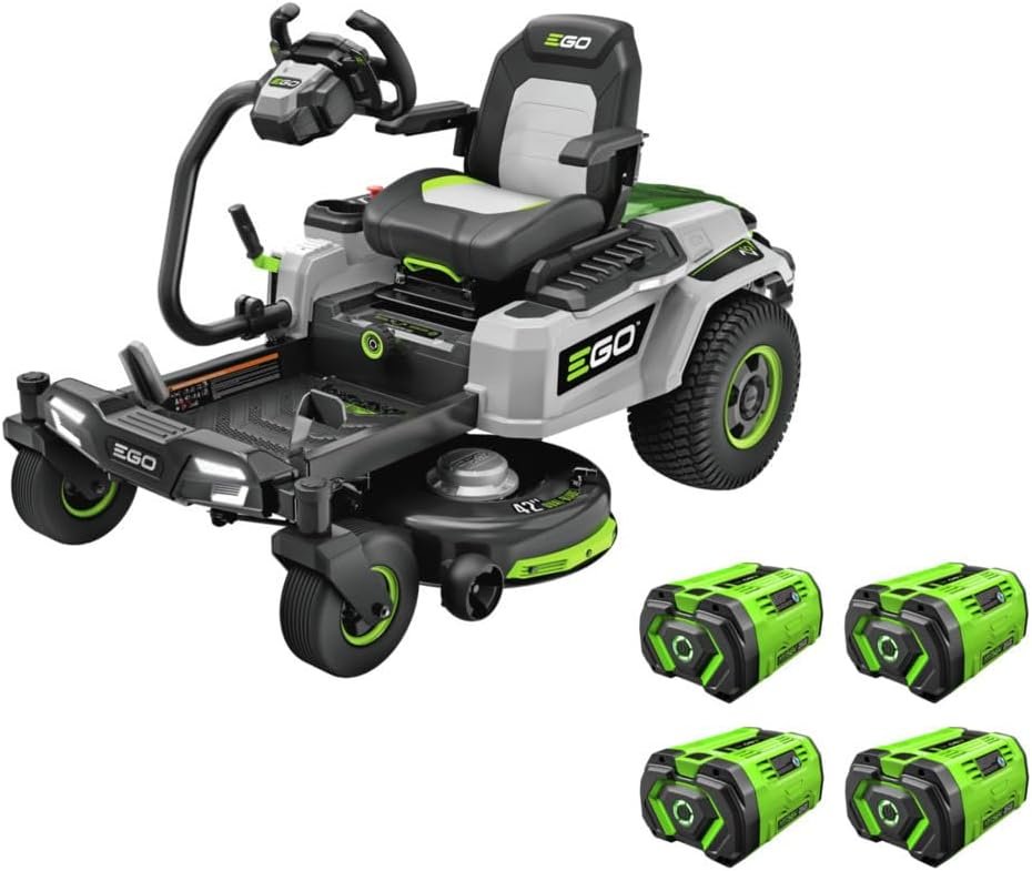 electric riding mower