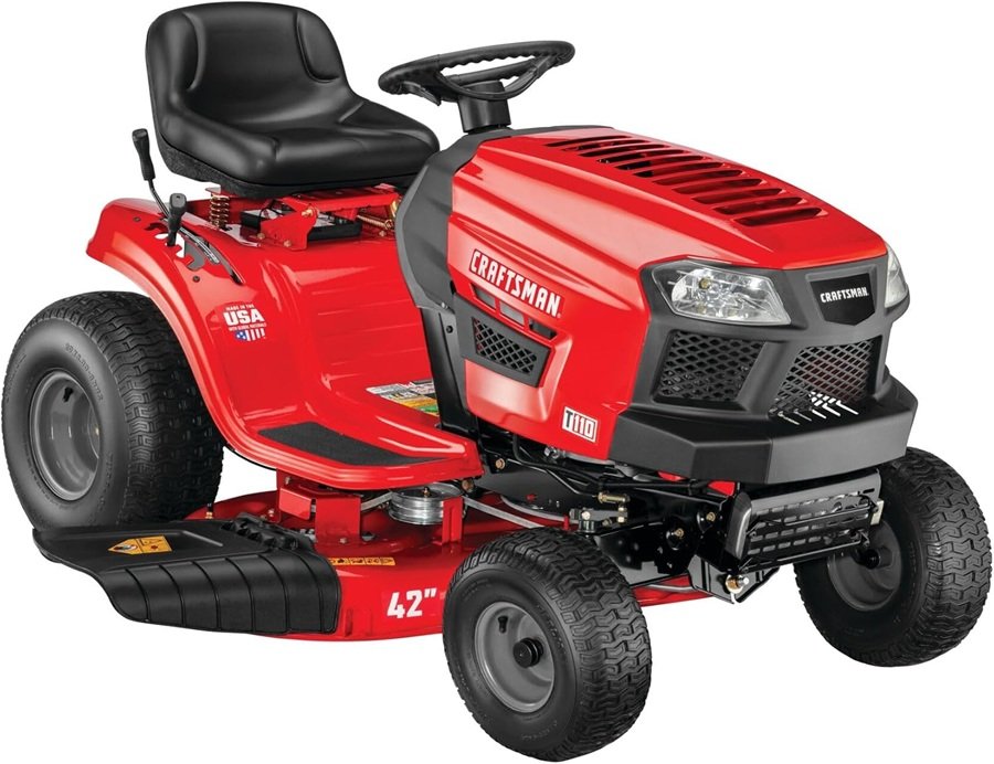 gas riding mower for seniors