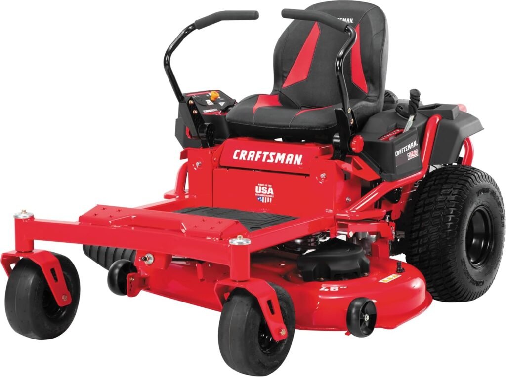 riding mowers for back pain