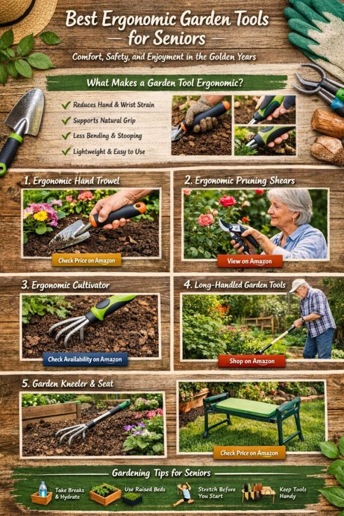 Ergonomic Garden Tools for Seniors