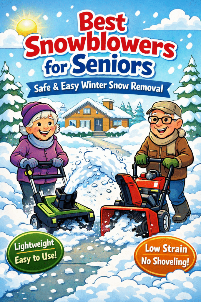 Ergonomic Snowblowers for Seniors