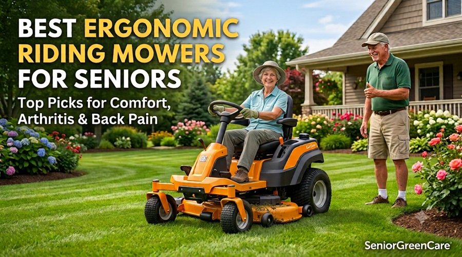 Ergonomic Riding Lawn Mowers for Seniors