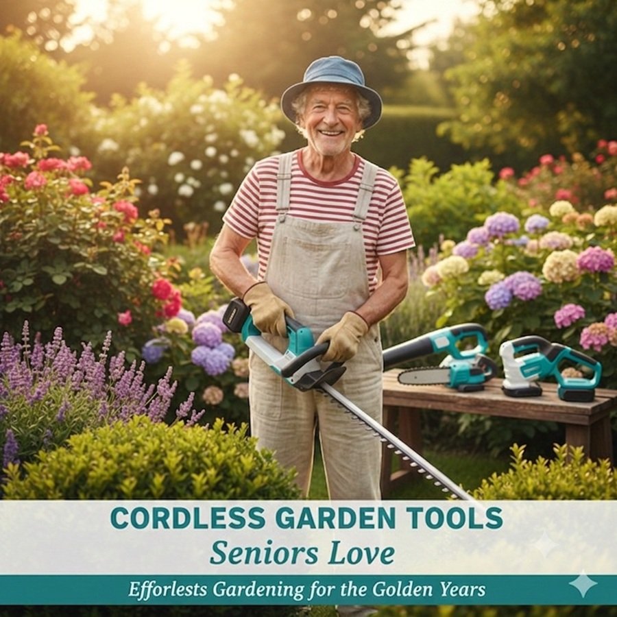 Cordless Garden Tools Seniors Love (Lightweight & Easy to Use) cordless garden tools for seniors