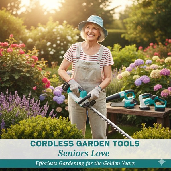 cordless garden tools for seniors