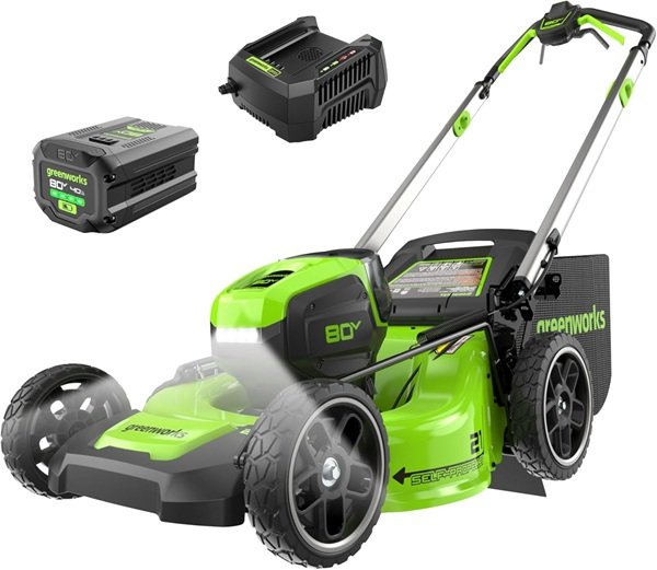 The Best Electronic Lawnmowers (Electric & Battery-Powered Picks for 2026) Self-Propelled Cordless Lawn Mower for Seniors